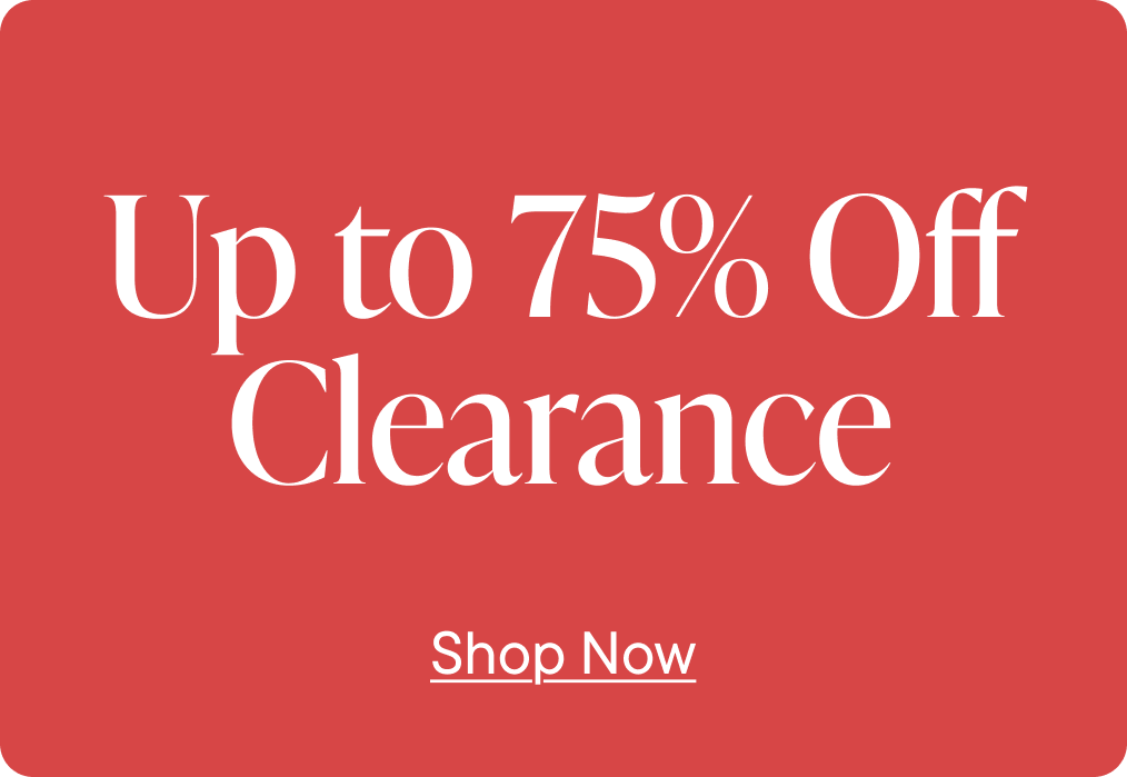 Clearance 75% Off