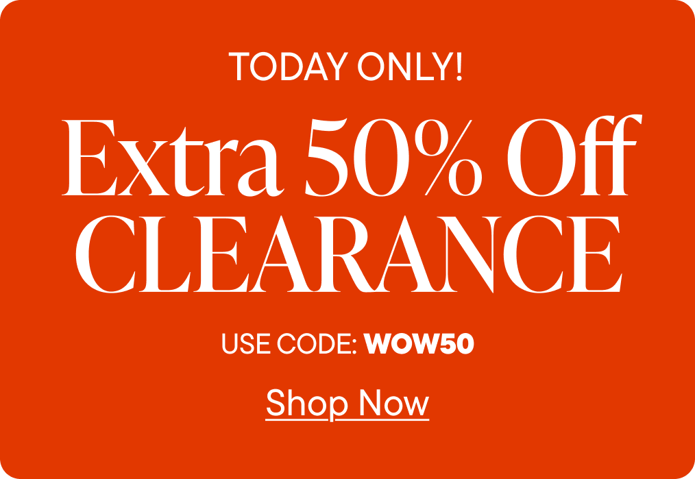 Clearance 75% Off