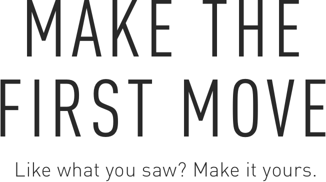Like what you saw? Make it yours.