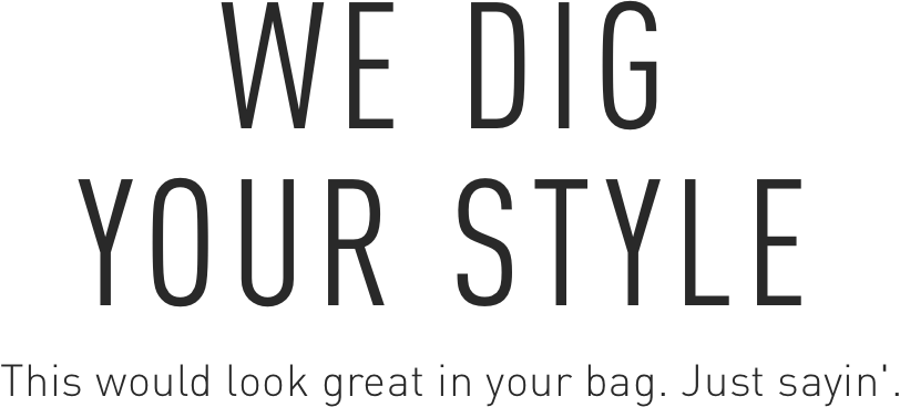 This would look great in your bag. Just sayin'.