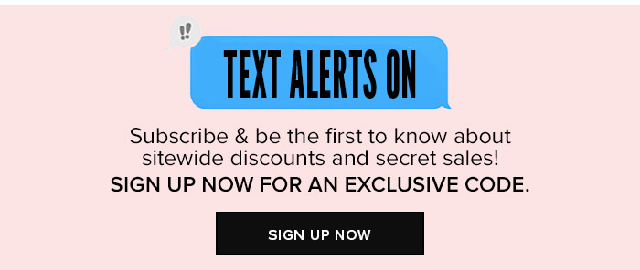 Turn On Text Alerts