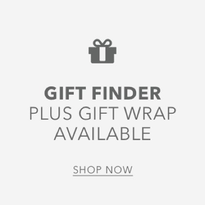 ir GIFT FINDER PLUS GIFT WRAP AVAILABLE SHOP NOW 